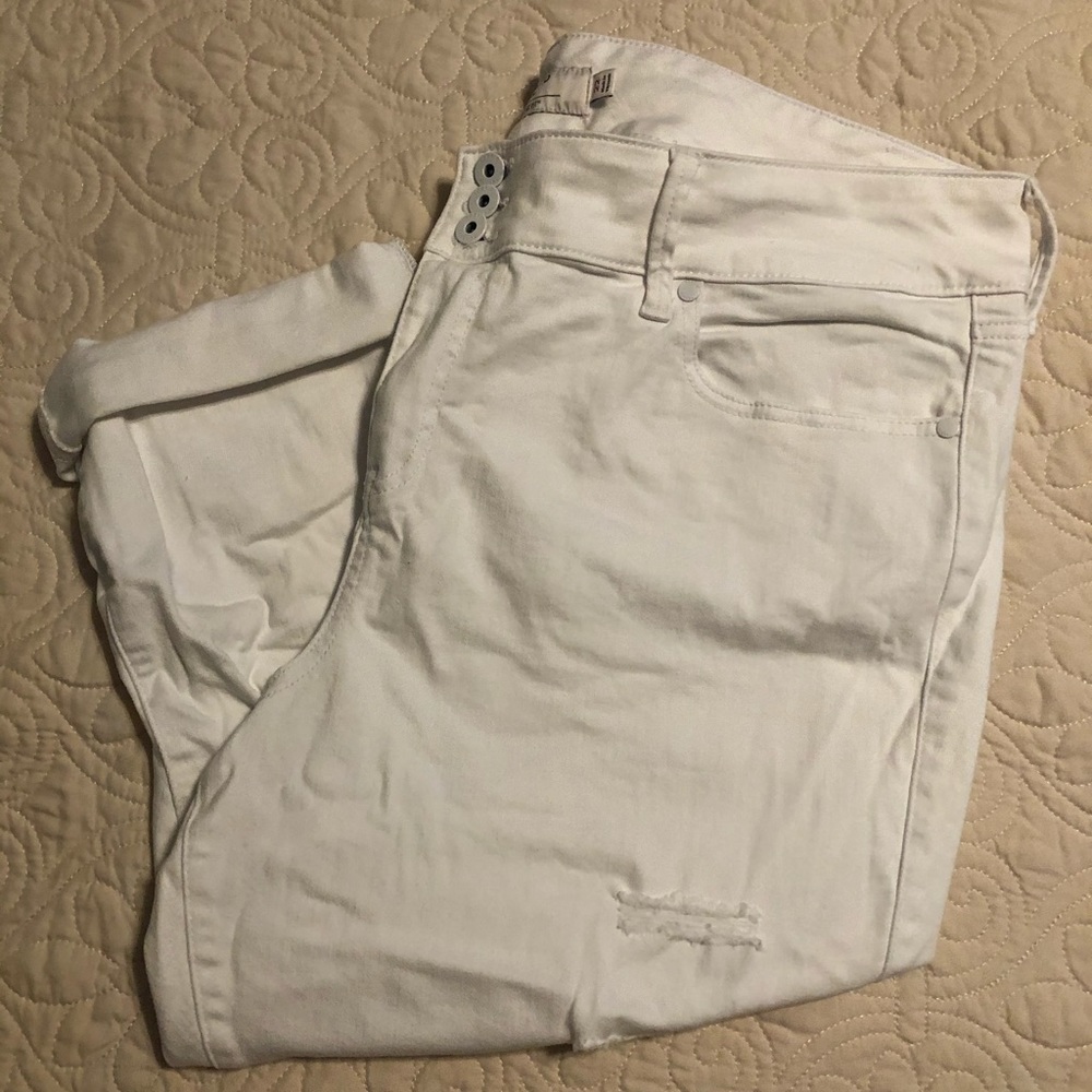Torrid Crop Distressed Jegging Size 22 🔥LIKE NEW